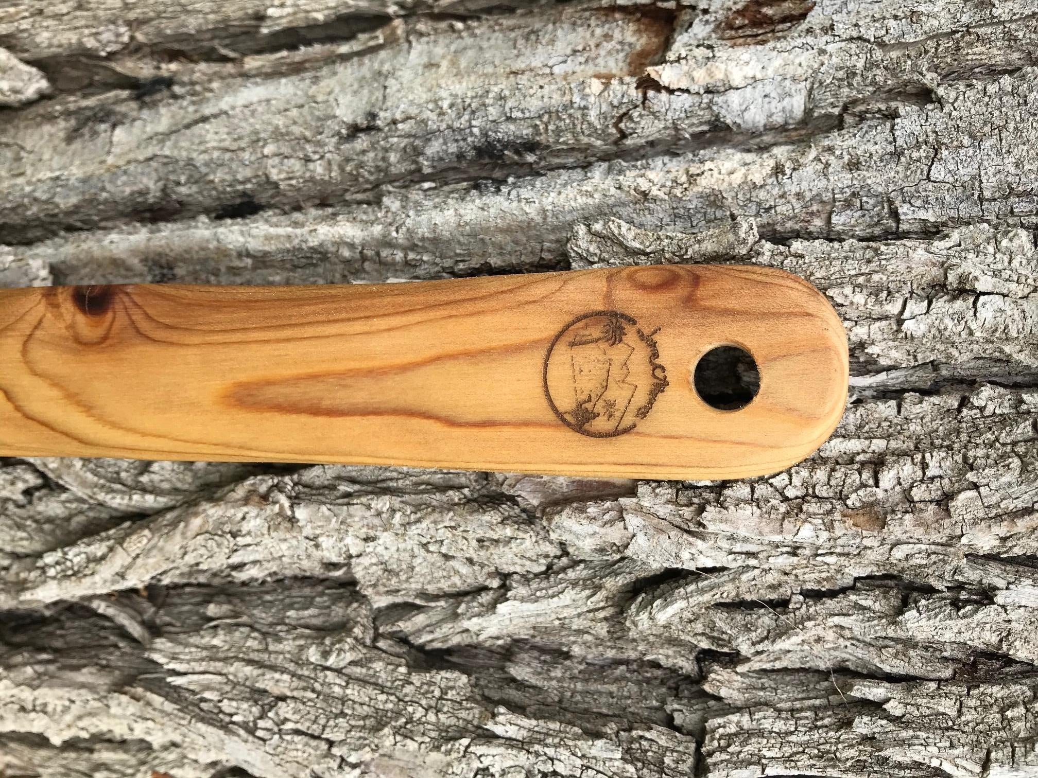 Paleta Rasera Madera de Abeto - Artesanal