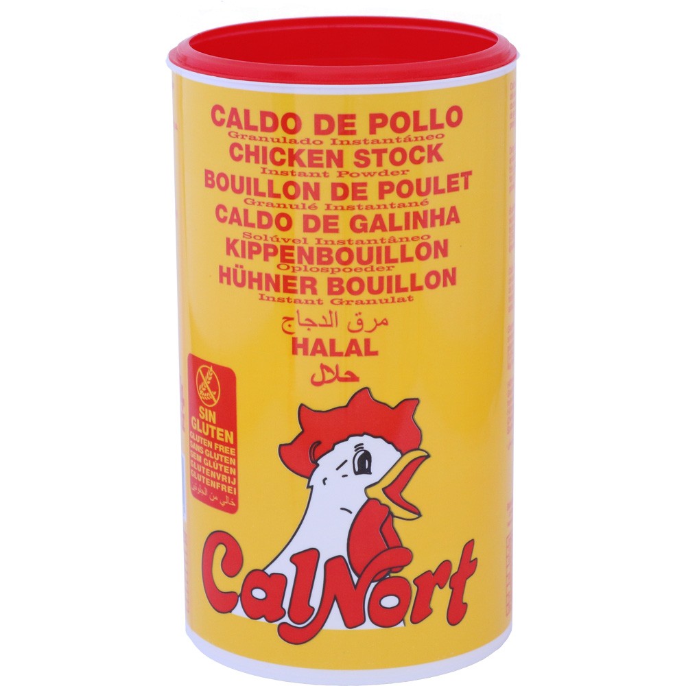 Caldo Sabor Pollo Halal sin Gluten - 1 kg - Carlnort