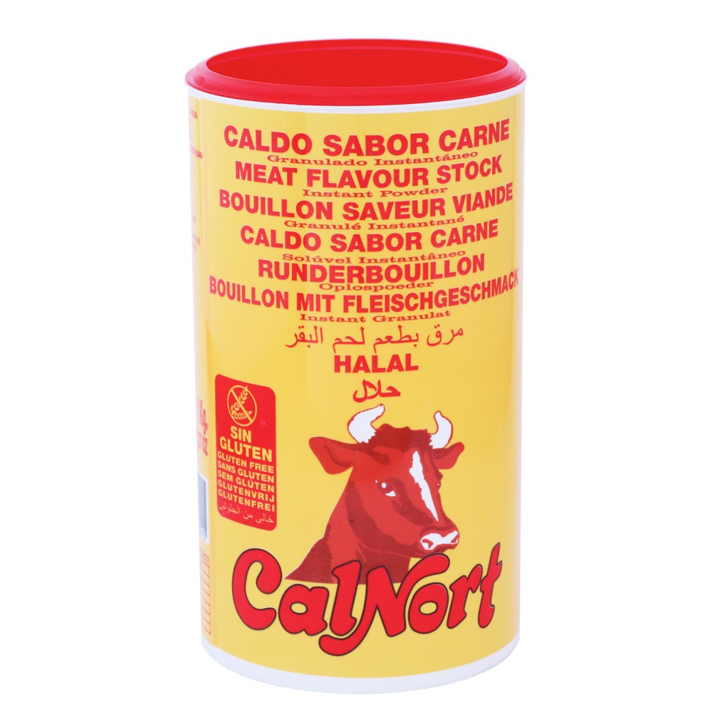 Caldo Sabor Ternera Halal sin Gluten - 1 kg - Carlnort