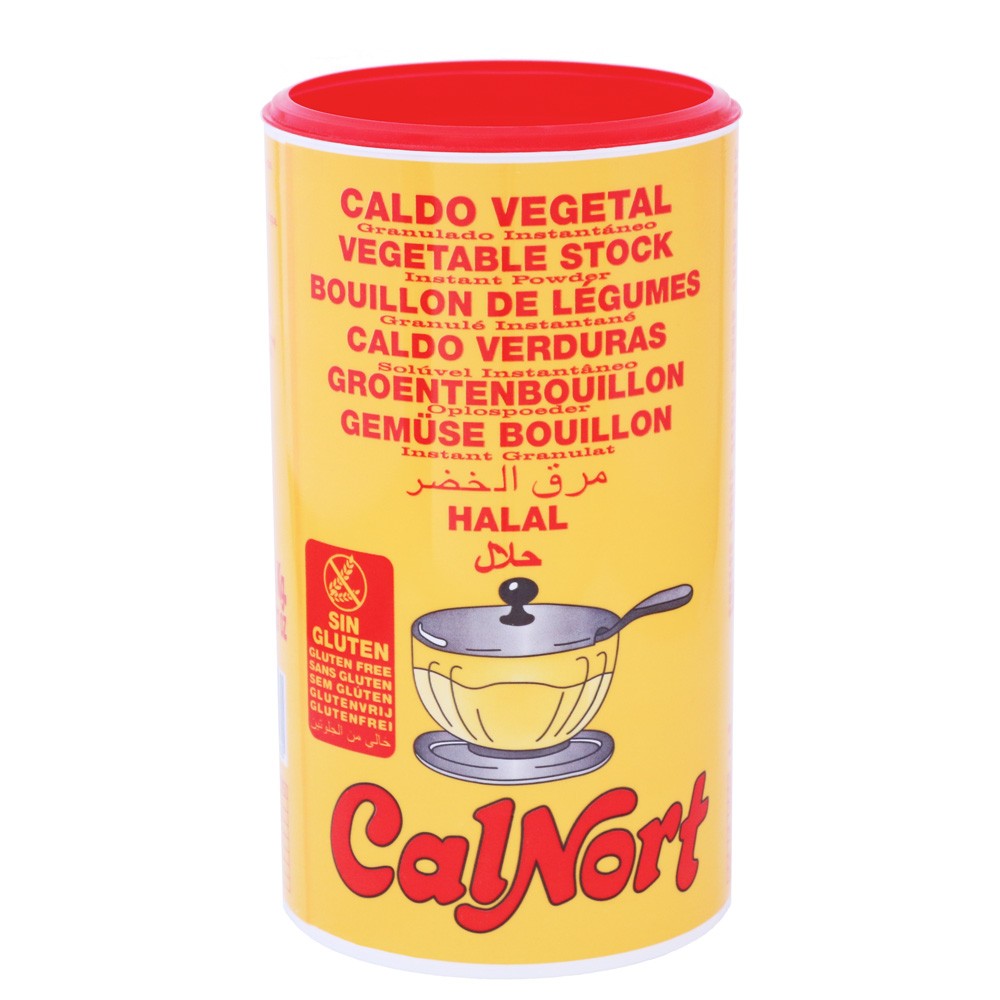 Caldo Sabor Vegetal Verdura Halal sin Gluten - 1 kg - Carlnort