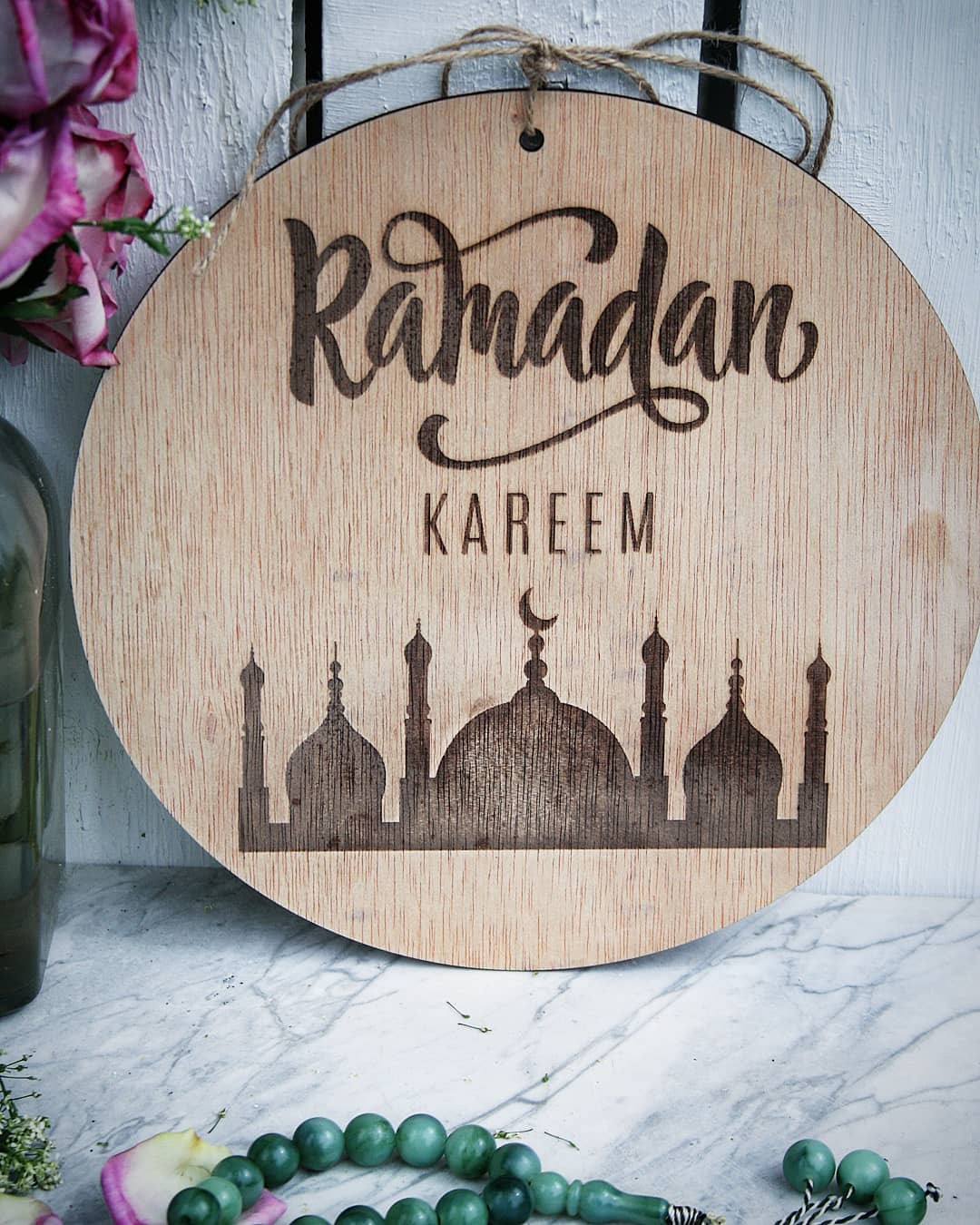 Cuadro Ramadan Kareem - Corte laser - Decoracón Ramadan