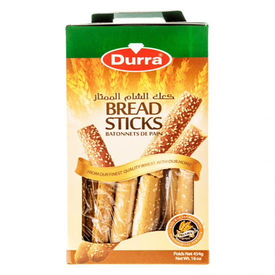 Bastones de Pan con Sesamo - Durra - 454gr - Bread Sticks