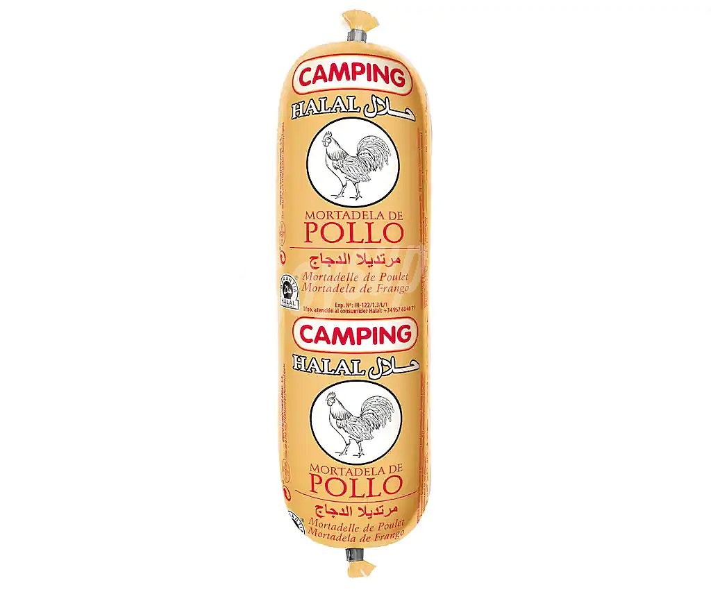Mortadela de pollo Halal - Camping - 400gr