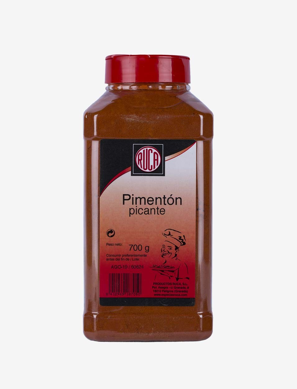 Pimentón Picante - Selección Especias Oriente - Ruca - 700gr