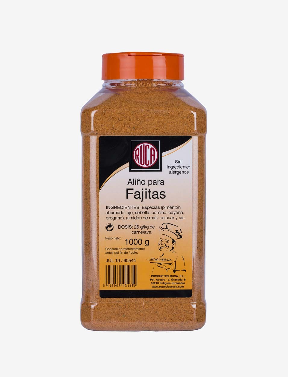Aliño Especias para Fajitas - Selección Especias Oriente - Ruca