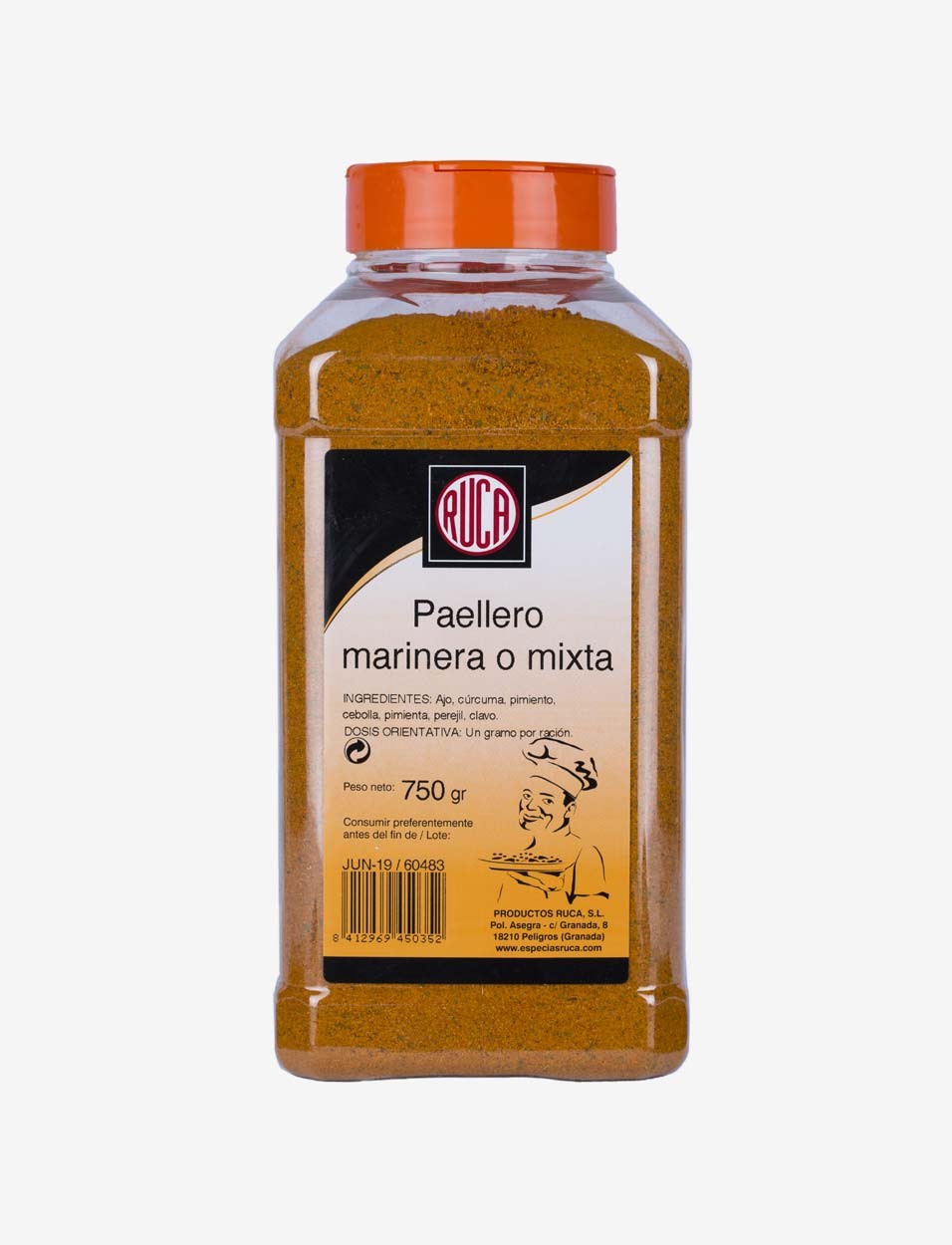 Aliño Especias Paellero Mixta o Marinera - Selección Especias Oriente - Ruca