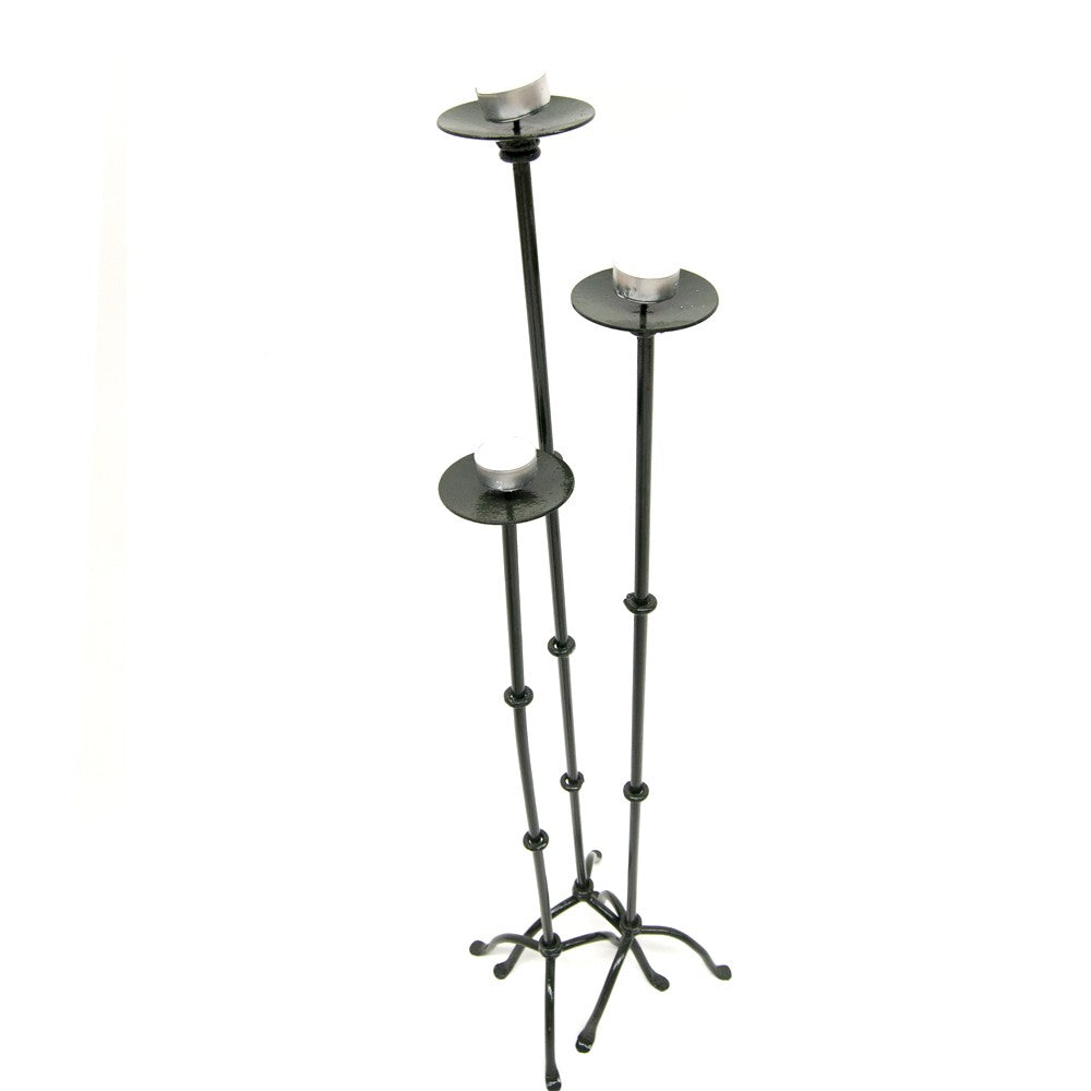Conjunto 3 Candelabros en 3 Tamaños - Modelo Khadra