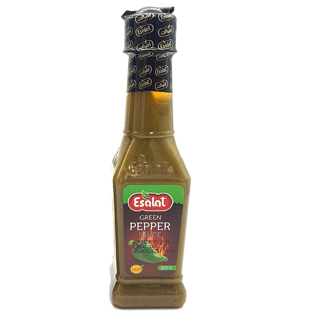 Salsa Picante de Pimiento Verde- Esalat - Pepper Sauce - Hot - 200gr