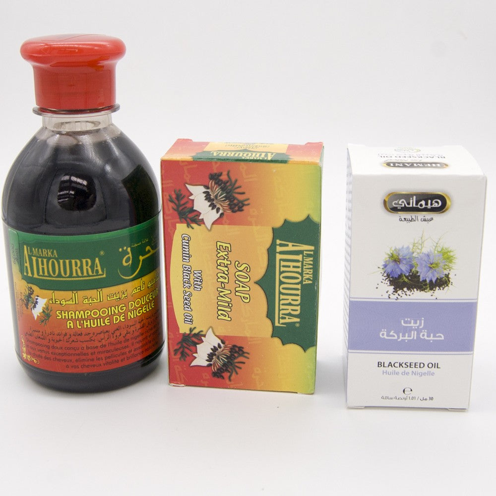 Pack Champú Ajenuz + Jabón Ajenuz + Aceite Ajenuz