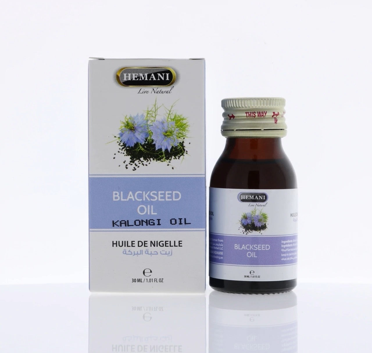 Aceite Ajenuz Hemani - Nigella Sativa - 30ml