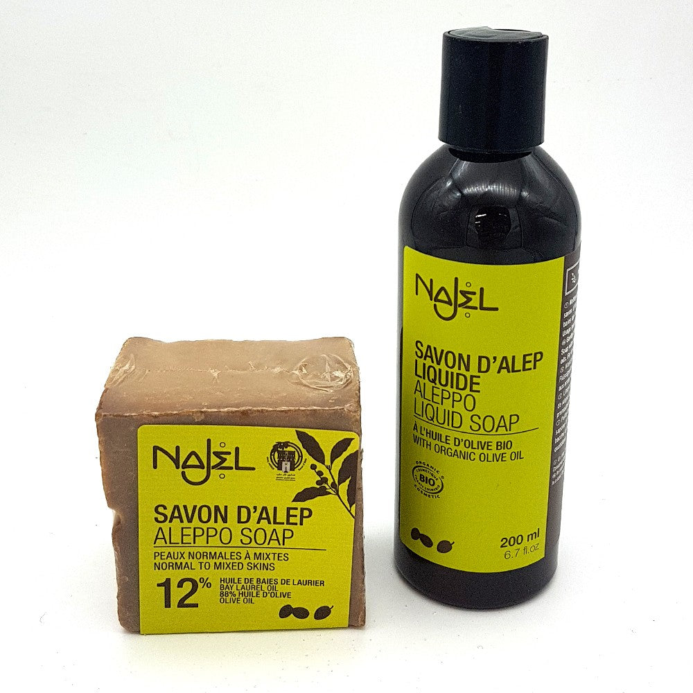 Pack Jabón + Champú Aceite Oliva y Laurel Aleppo - Najel