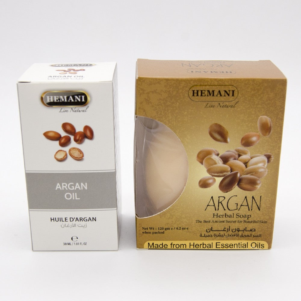 Pack Aceite de Argan + Jabón de Argán - Hemani