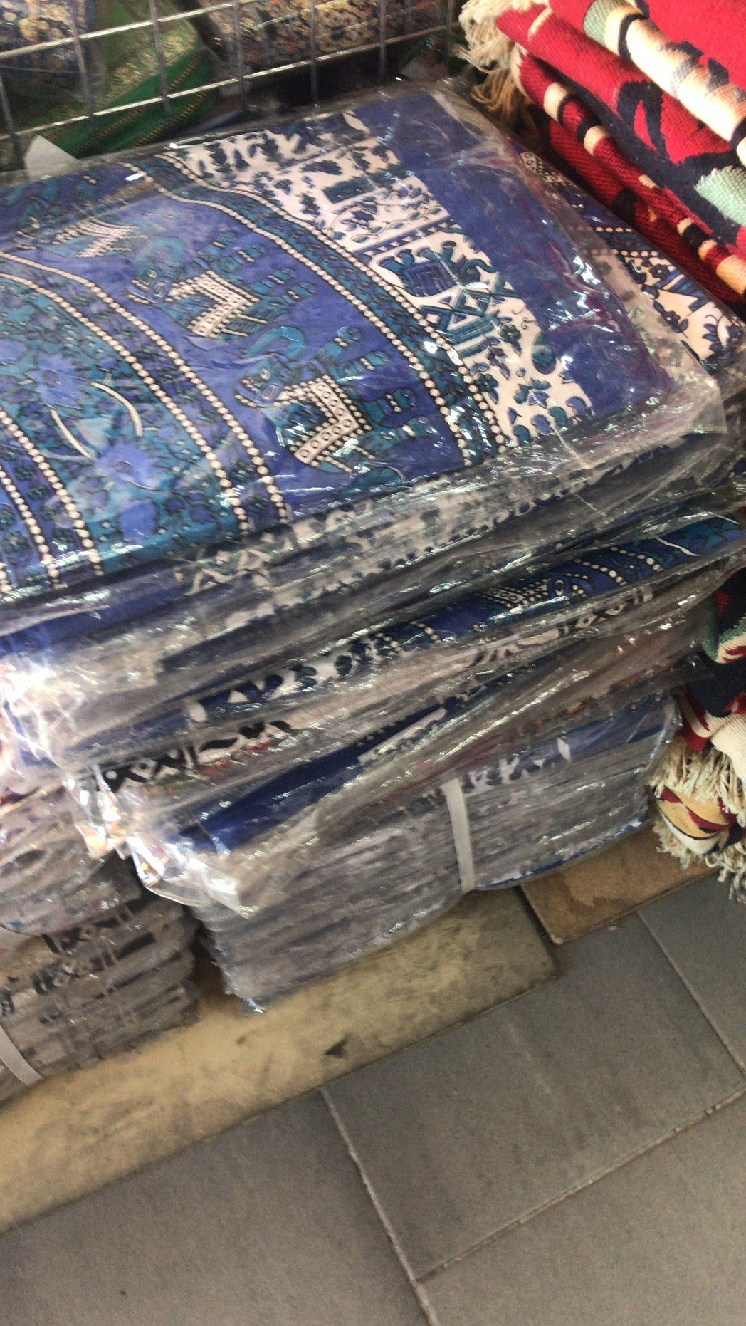 Lote 50 Telas Colchas India 210 x 140 cm - Surtidas