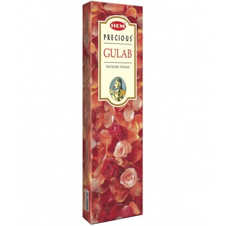 Incienso Varillas PRECIOUS GULAB - HEM - 20 gr - ROSA