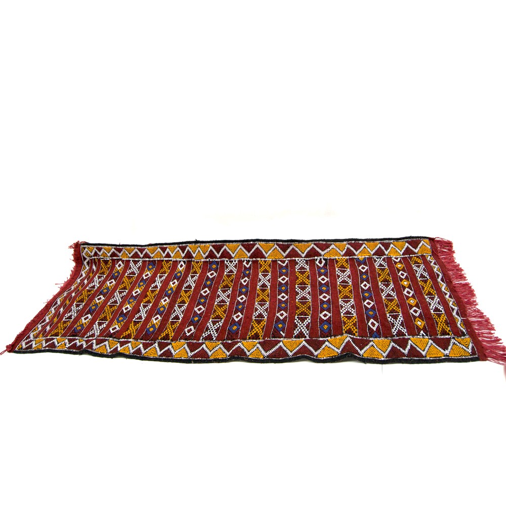 Tapiz Bereber - Estilo Vintage - Pieza Única - 190cm x 78cm
