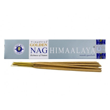 Incienso Natural Golden NAG Himaalaya - 15 gr