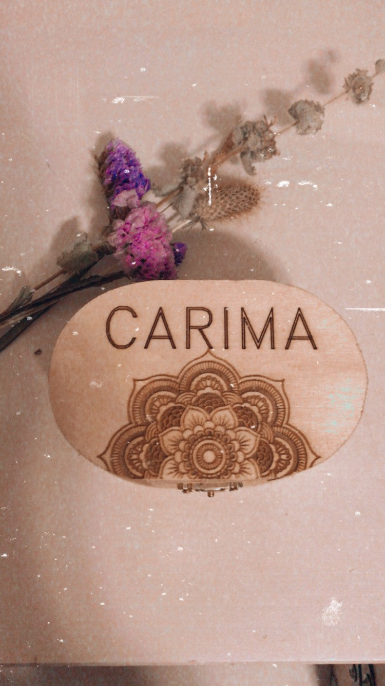 Cajita Madera Personalizada - Modelo Mandala
