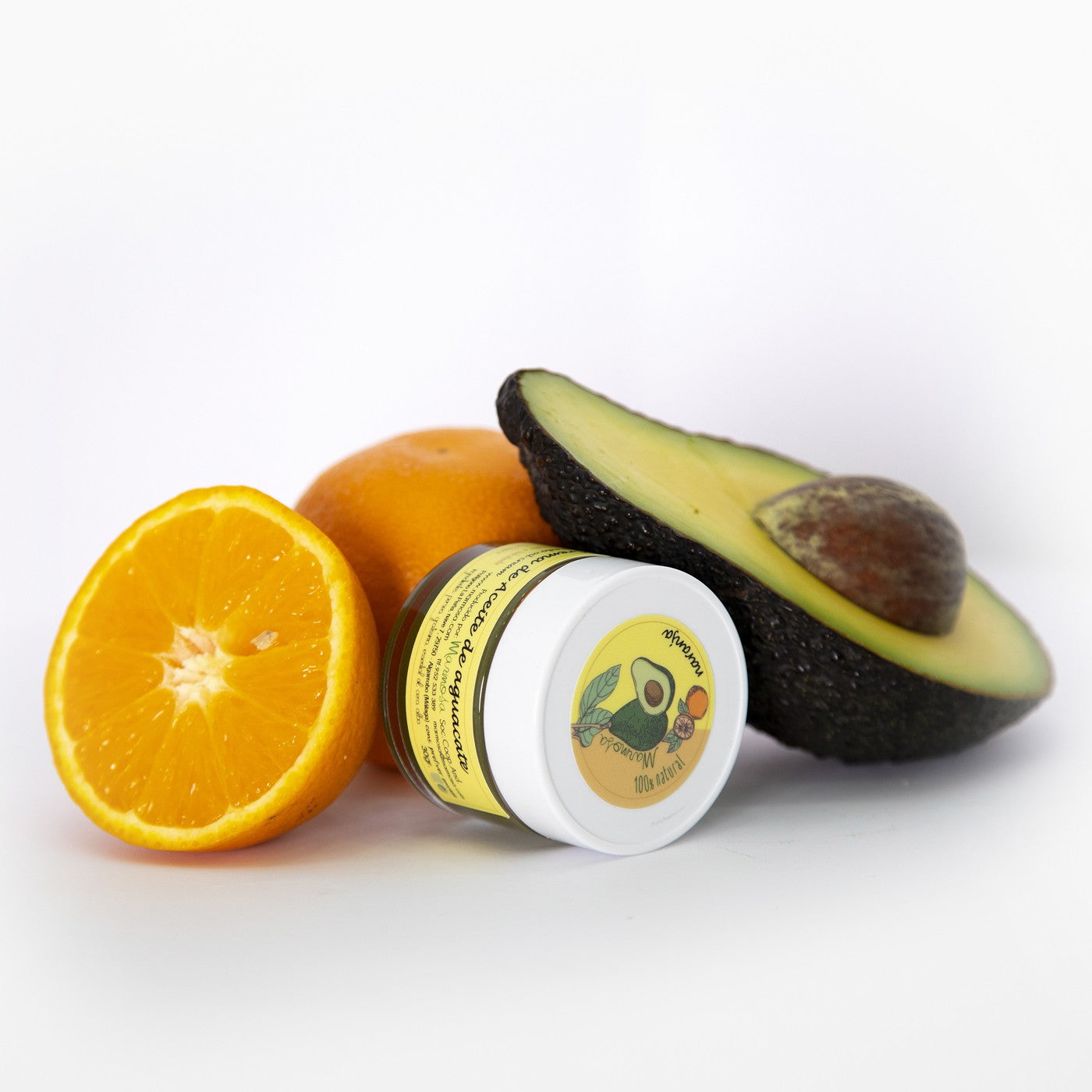 Crema Facial Aceite de Aguacate (Azahar-Naranja-Chocolate) 25Gr