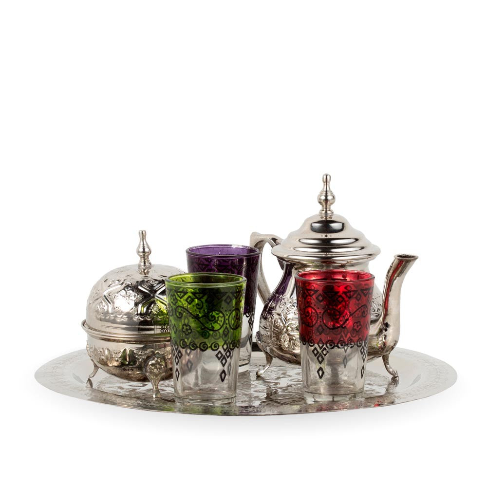Juego de Té Arabe - Modelo Marrakech