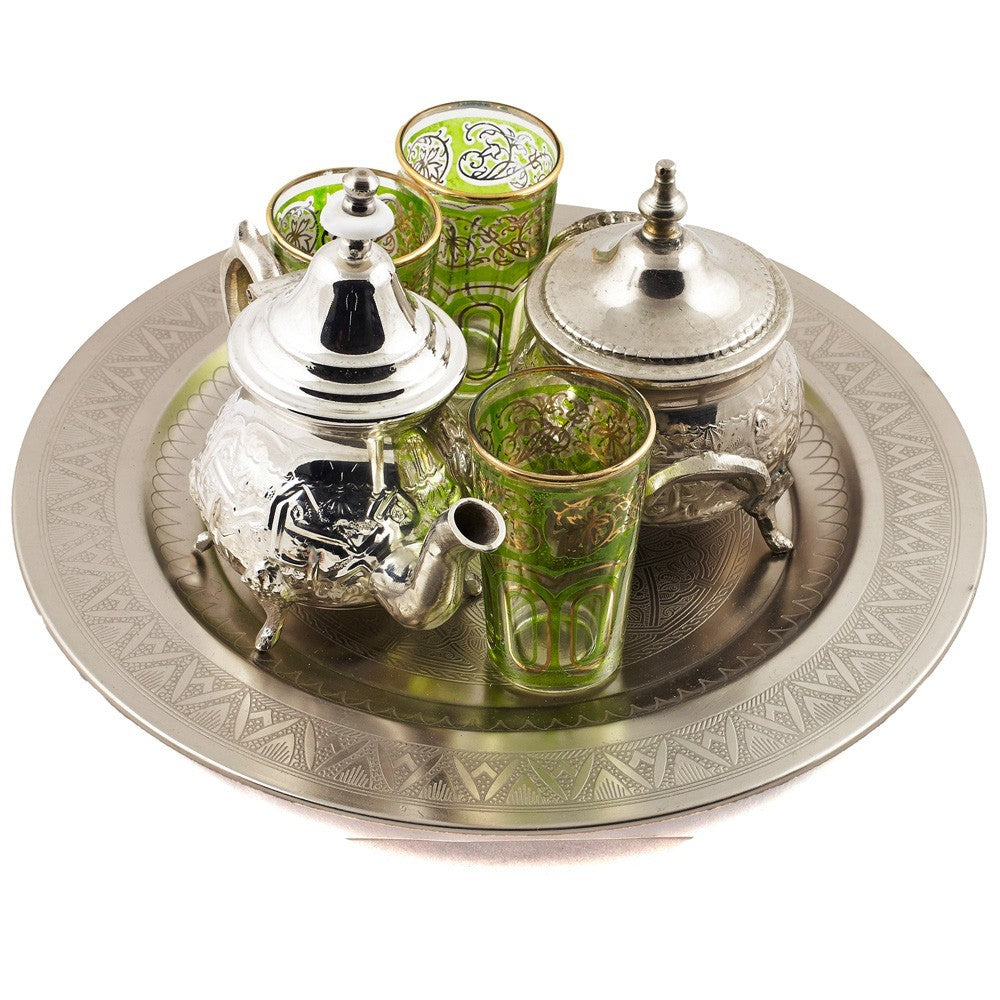Juego de Té Arabe - Modelo Assilah