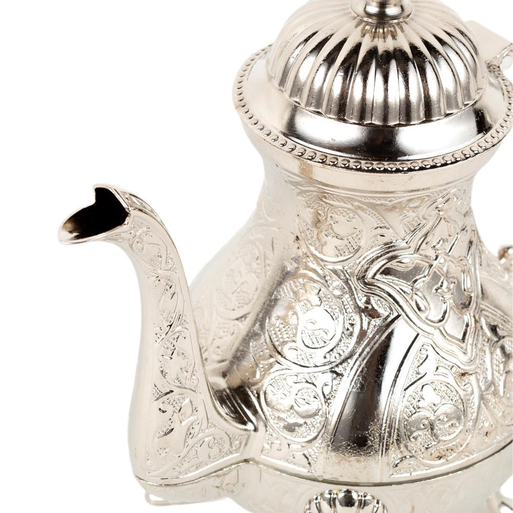 Tetera Decorativa Turca Grabada Fundición DELUXE - Modelo Otomano