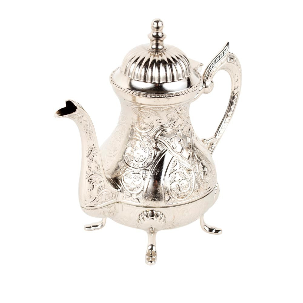 Tetera Decorativa Turca Grabada Fundición DELUXE - Modelo Otomano