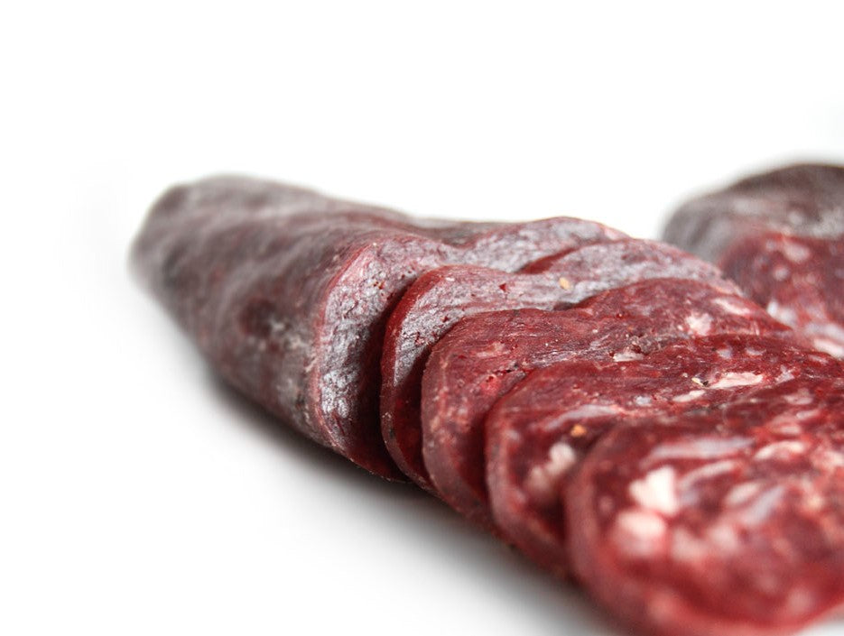 Salchichón de Ternera Tripa Halal  Al-Andaluzza Producto Gourmet Artesanal - 300 gr