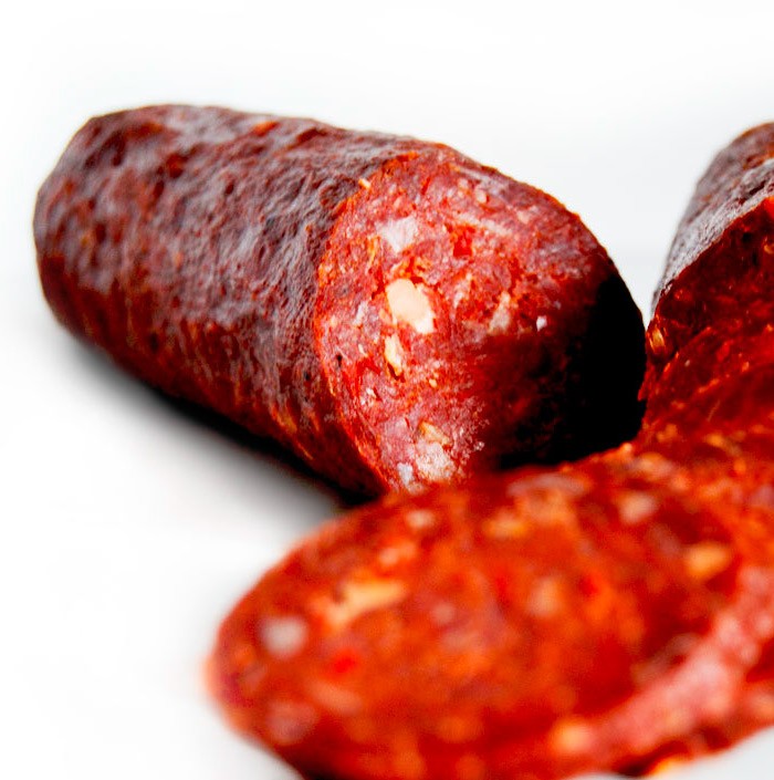 Chorizo de Ternera Tripa Halal Al-Andaluzza Producto Gourmet Artesanal - 300 gr