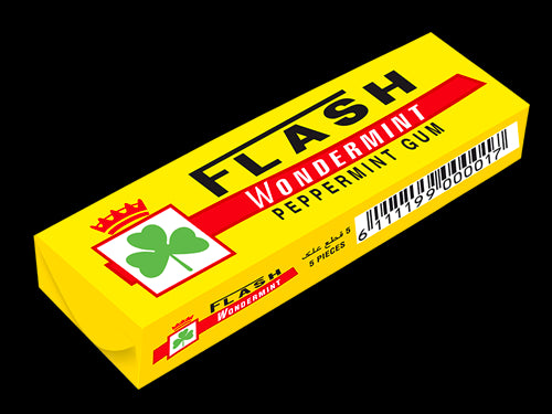 Chicle FLASH Marruecos  Wondermint Peppermint GUM
