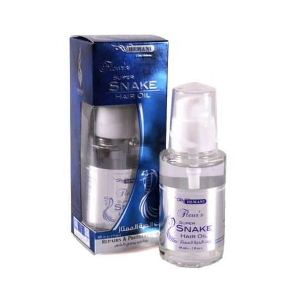 Super Aceite Serpiente Cabello - HEMANI - 60 ml