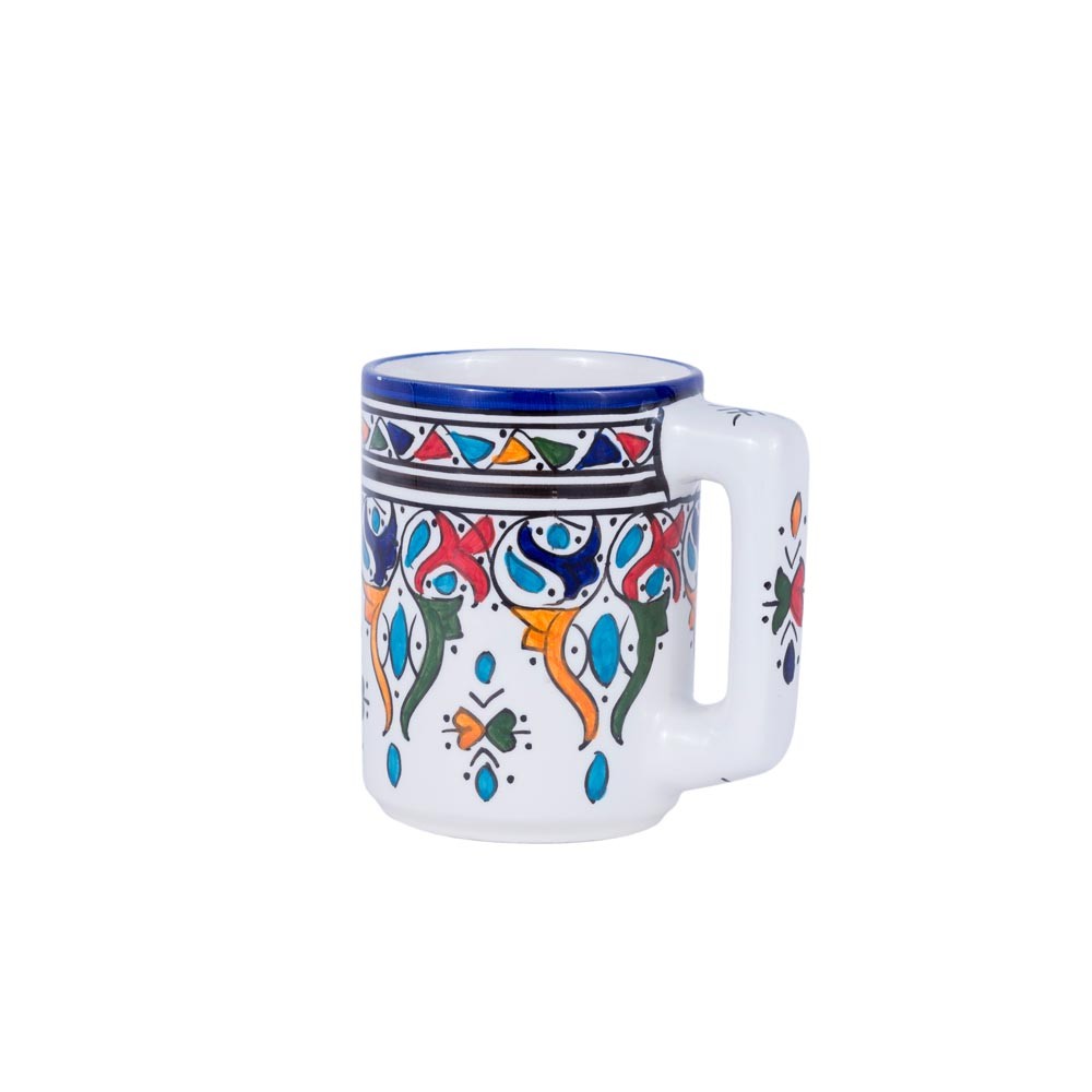 Taza Cerámica Fez  - Pintado a mano - Modelo SAHNEIN