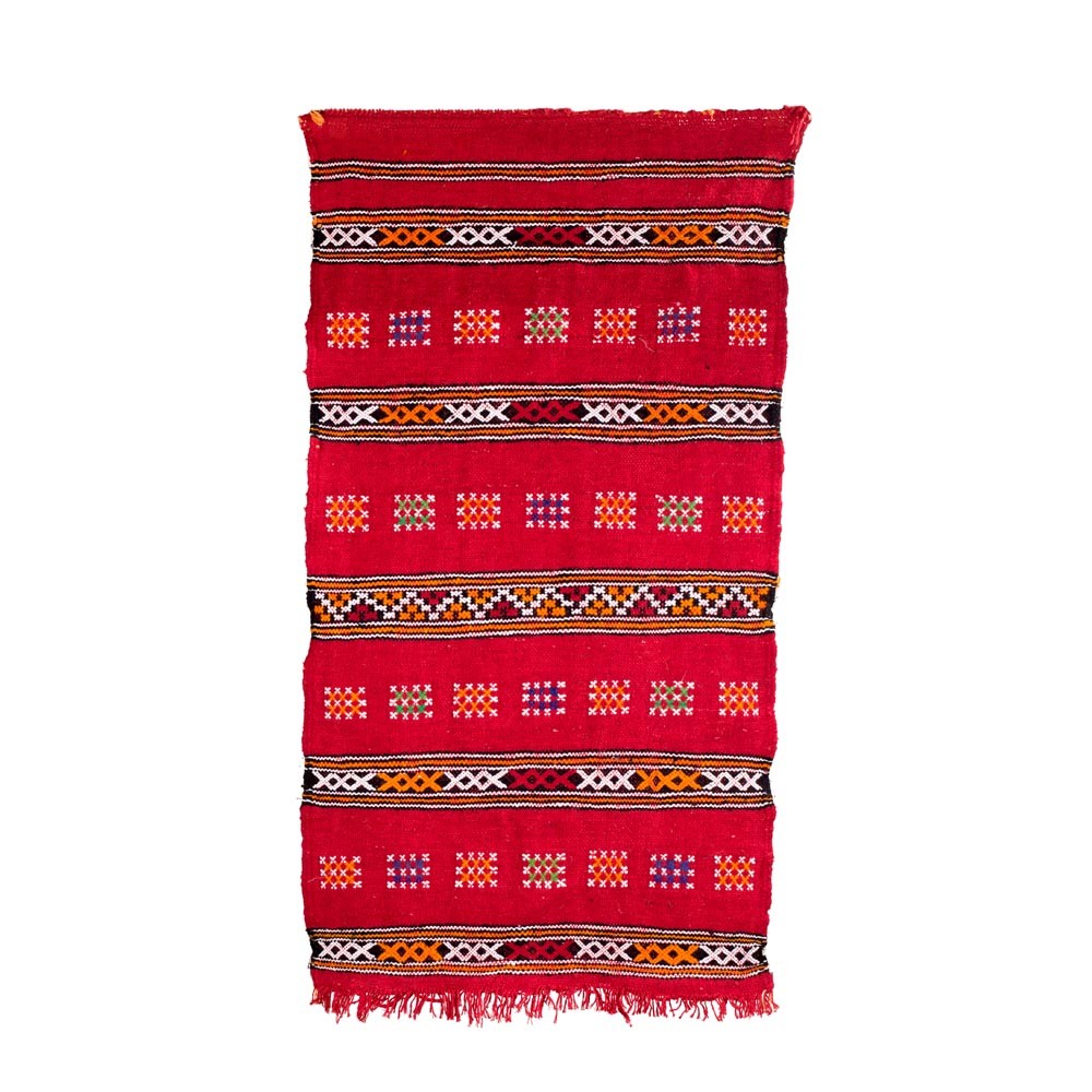 Tapiz Bereber de Lana - Modelo Meknes - 111 x 60 cm