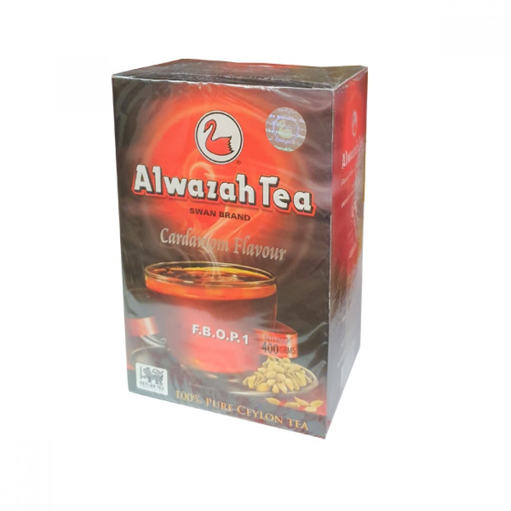 Te Negro Con Cardamomo - 100% Te Ceylon - Alwazah Tea - 400gr.