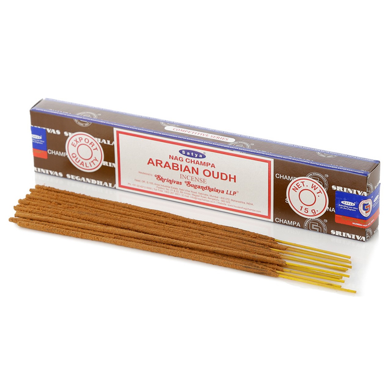 Incienso Varillas Arabian Oudh - Satya Nagchampa - 15gr