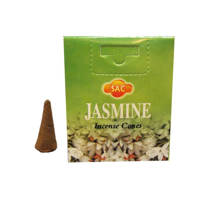 Incienso Conos Jazmin- Sac - 10 Conos