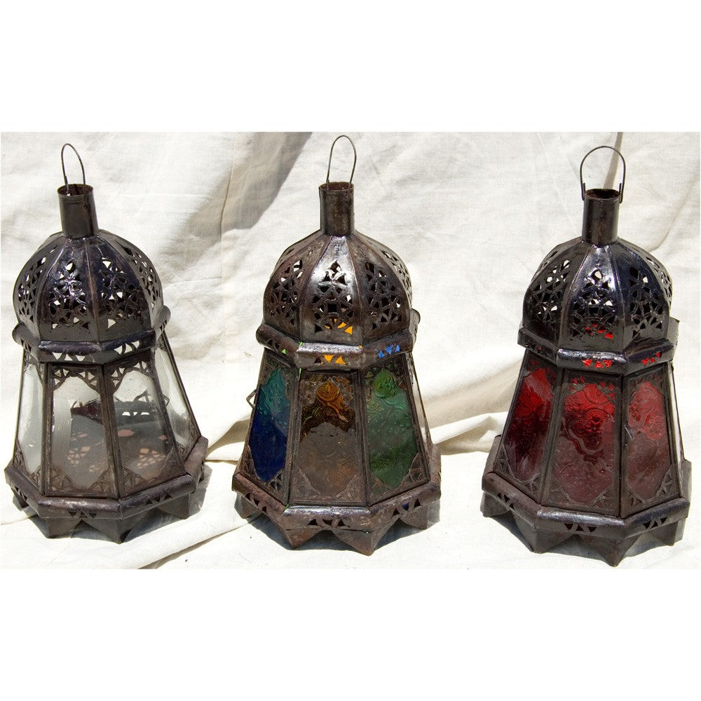 Farol Vela Octogonal Faro - Varios Colores - NOVEDAD