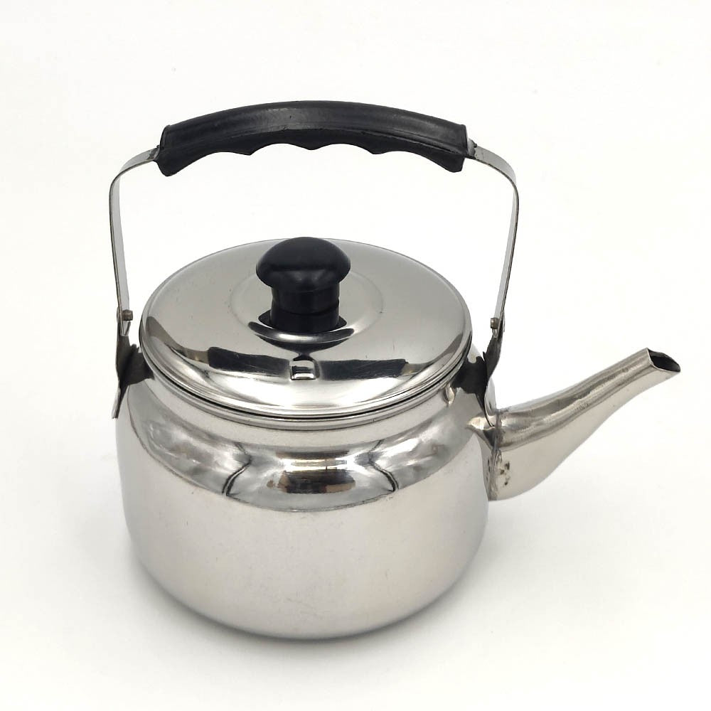 Tetera Hervidor Agua Metal Inox con Asa - TeaPoat - Modelo F-22
