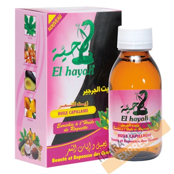 Aceite Capilar Fortalecedor y Crecimiento del pelo - El hayah - (125 ml)
