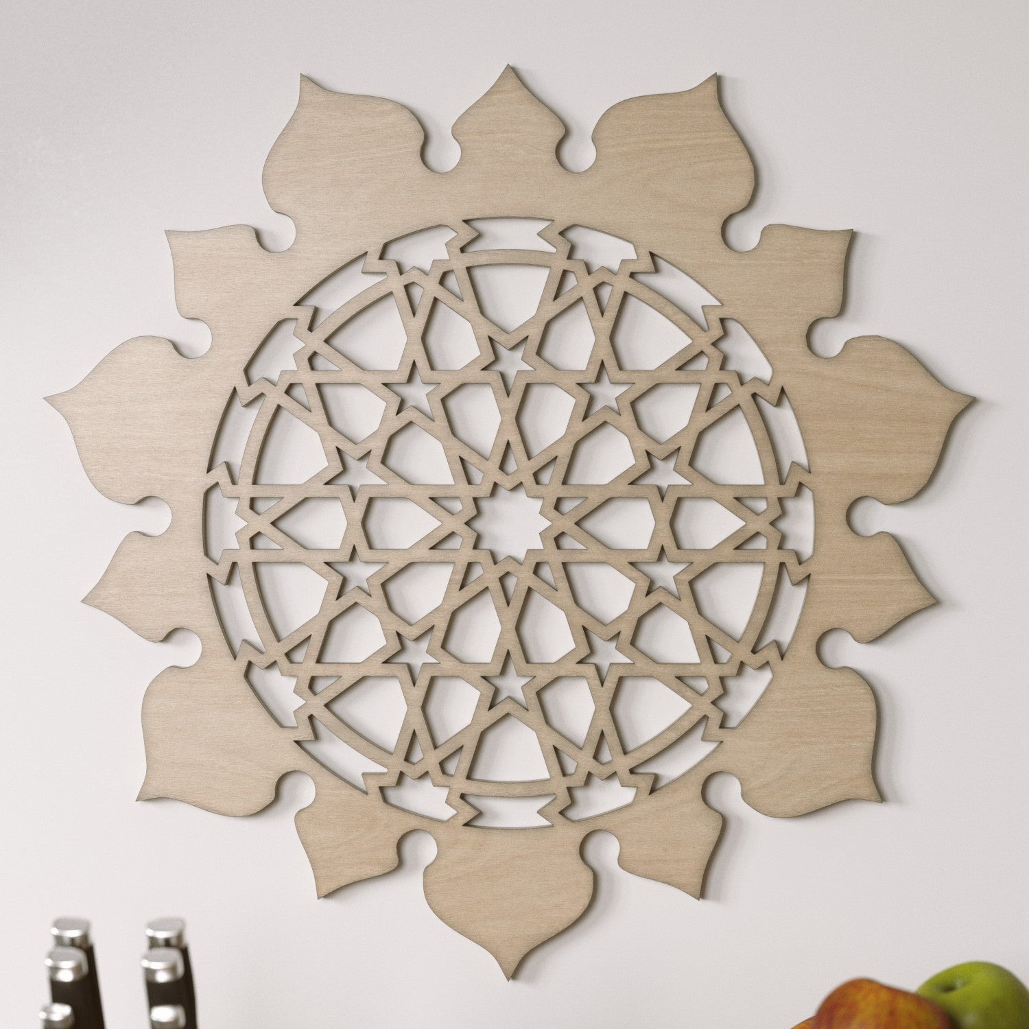 Celosía Madera Decorativa - Decoración Arabe - Modelo SHAMS