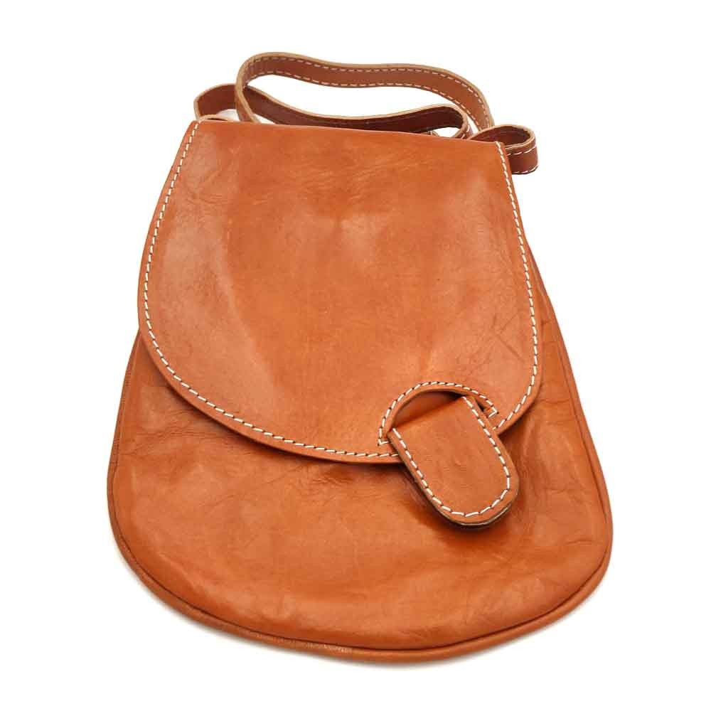 Bolso Mujer Cuero Artesanal - Marroquinería - Modelo Muyaadein