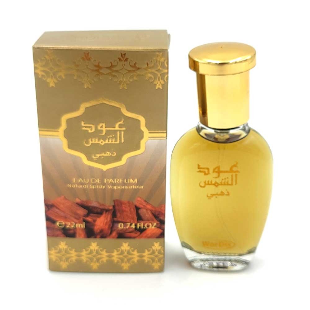 Eau de Parfum Al-Shams OUD Dahbi - Perfume sol de oud de Oro 22Ml