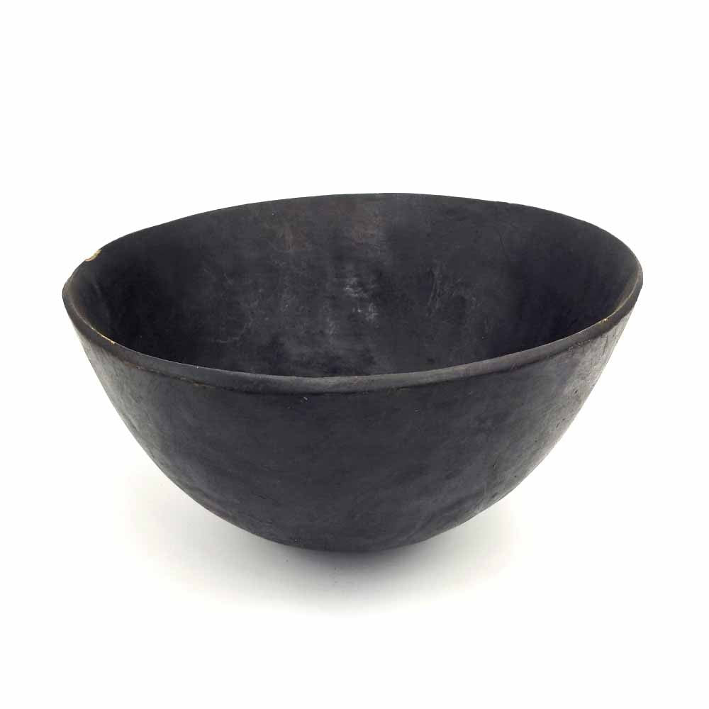 Cuenco Bowl de Madera Tintada - Frutero Bohemio - Artesanía Senegal - Modelo Kadhun