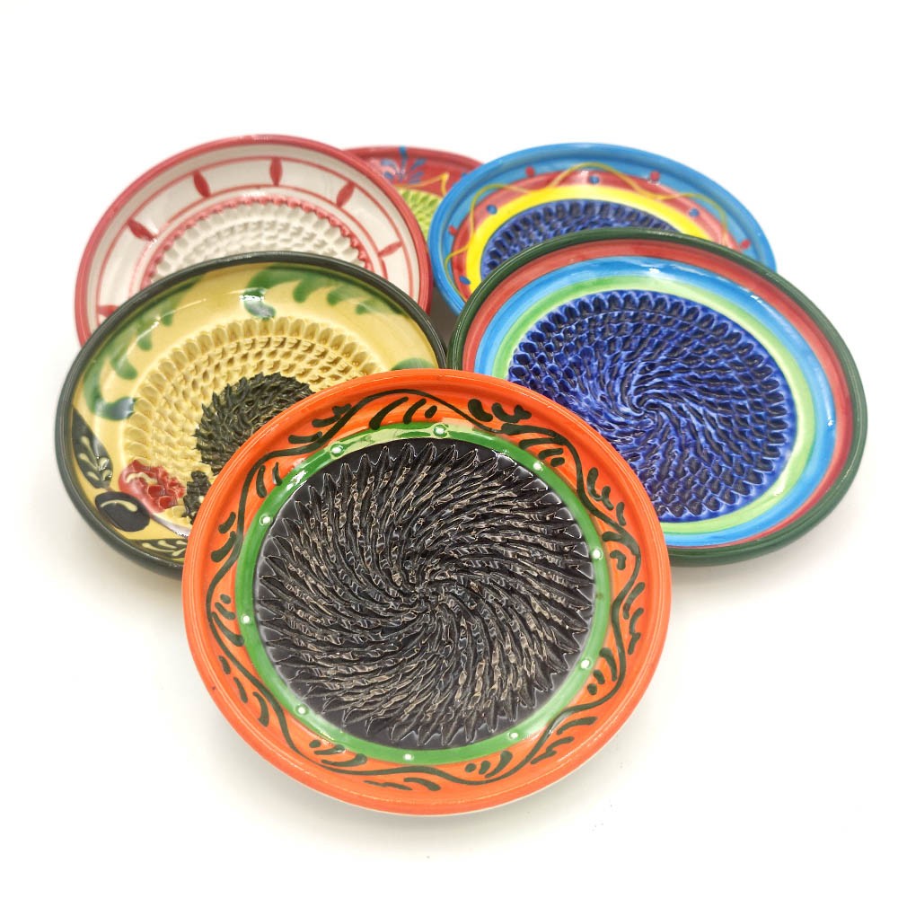 Platito Cerámica Rayador - Artesanía Granadina - Modelo Khadash