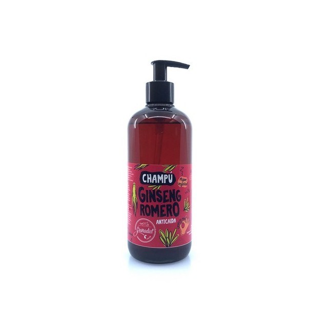Champú Natural Anti Caida - Ginseng y Romero- 500 ml - Granadiet