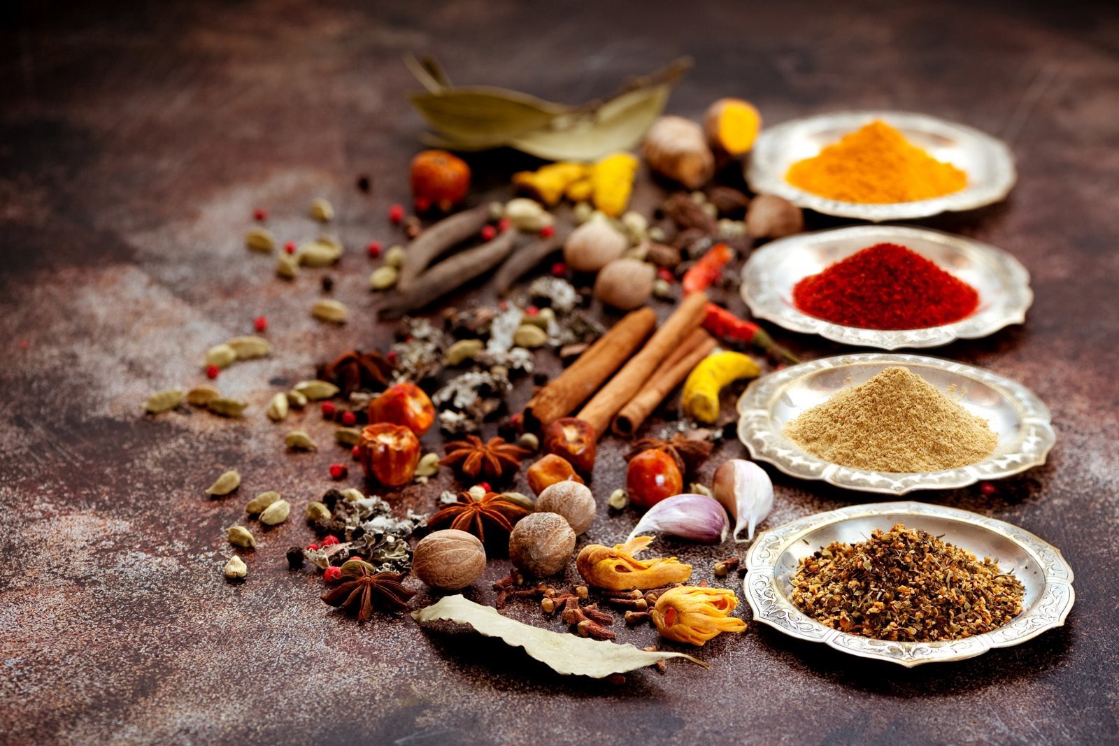 Mezcla Especias Bahrat Baharat 7 Especias - Gran Calidad - Selección Especias Orientales - Sin Gluten - RUCA