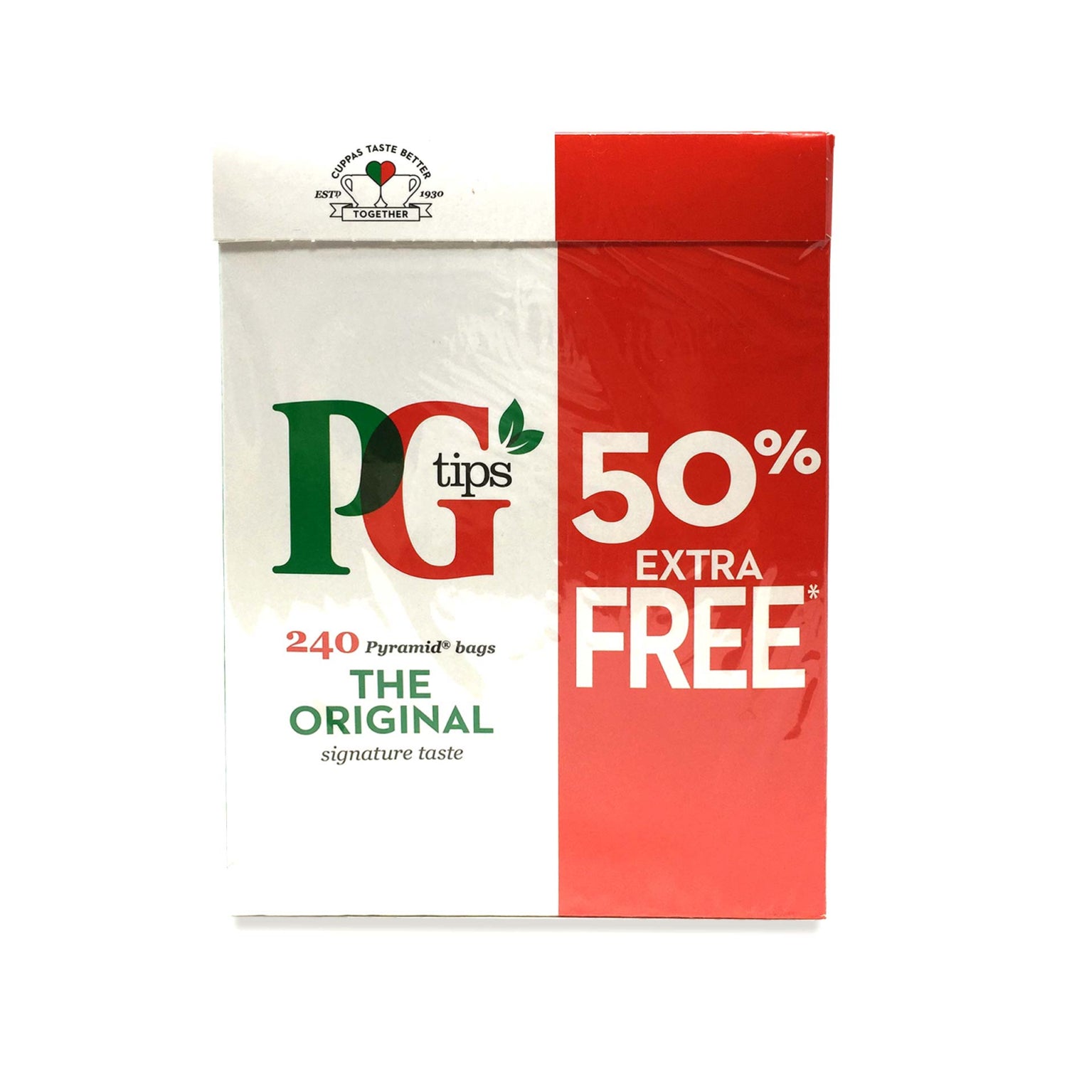 PG Tips 240 Pirámides de Te Negro Ingles - 696 gr