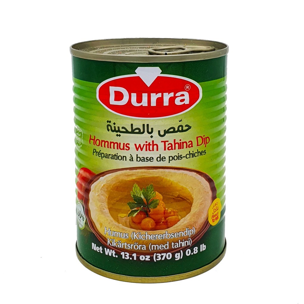 Hummus Tahina - Pasta Garbanzo y Tahini - 410 gr - Recomendado