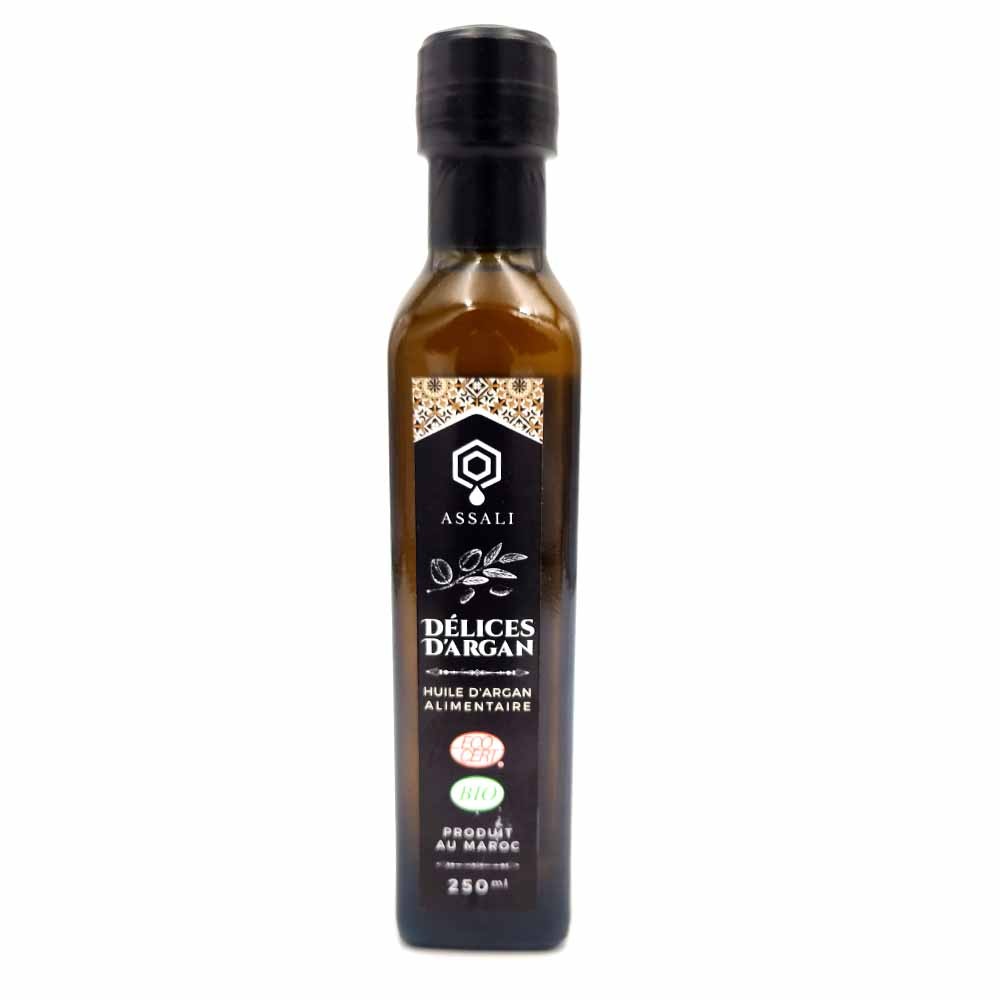 Aceite Argán Comestible - 250 ml- 1ª Calidad - Ecológico