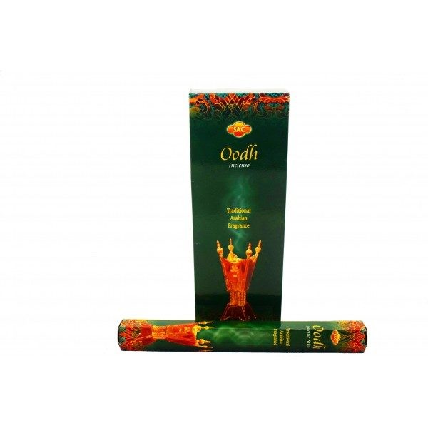 1 x Incienso Varillas Oodh Agarbathi - Fragancia Tradicional - Purificación Protección - 20 Varillas