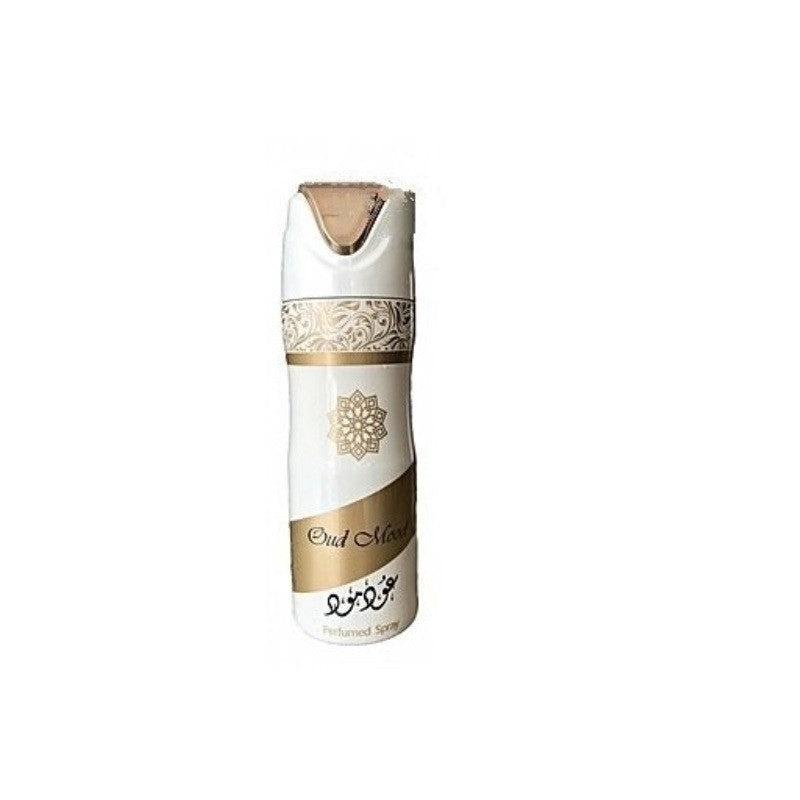 Lattafa Oud Mood Desodorante Perfumado Spray - Aromas Orientales - 200ML